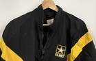 Unisex Black Yellow US Army Physical Fitness Uniform Windbreaker Jacket M Short — photo 3