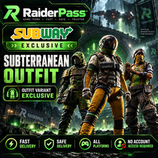 ARC Raiders x Subway Skin - Subterranean Outfit Code  FASTEST DELIVERY  