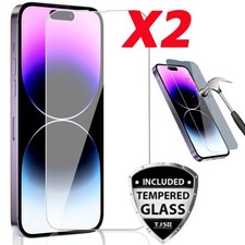 2PCS For iPhone 14 Pro Max /14 Pro /14 Plus /14 Tempered Glass Screen Protector