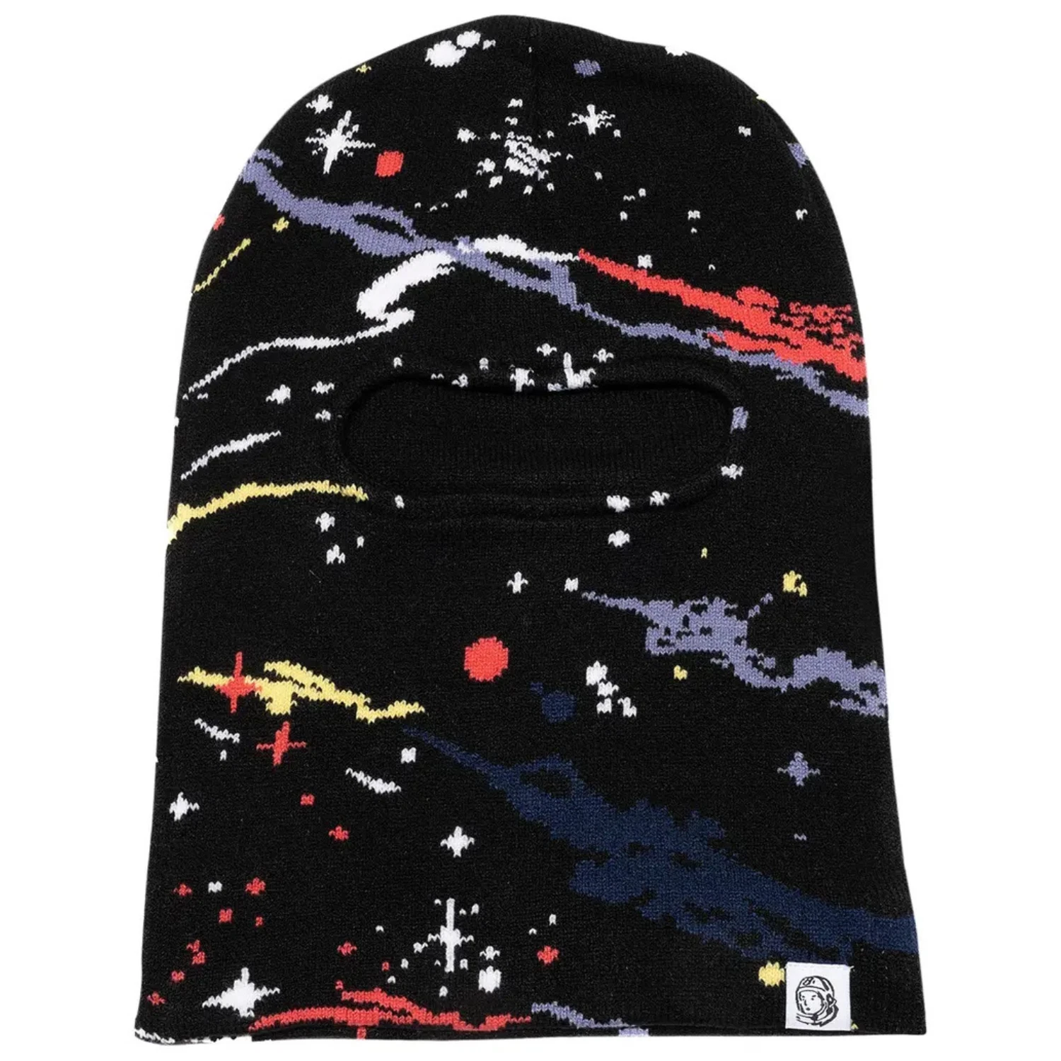 Billionaire Boys Club Whirlpool Ski Mask Men's Black Knit Balaclava FROG116
