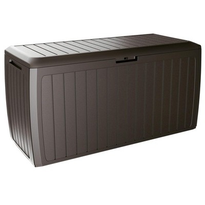 Gartenbaul 290 Liter Boxe Board of Dark Ocker Plastik 116,6 x 47 x 59,5 cm