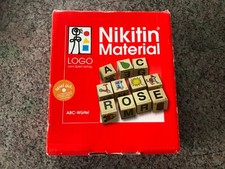 Nikitin Material ABC-Würfel Lernspiel