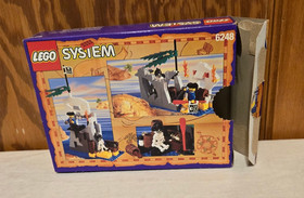 LEGO 6248 Pirates: Volcano Island  - 100% w/box & manual