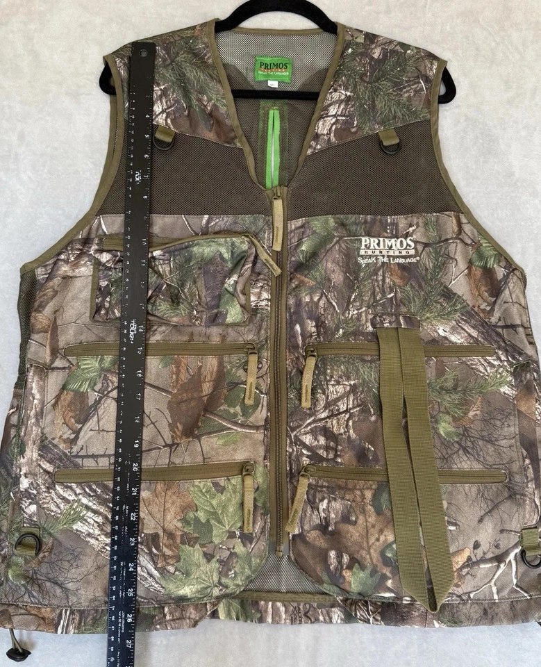 Chaleco con Arco de Caza Primos Gen 2 Camuflaje Talla Mediana Grande Pavo Pato Pez Ciervo Alce Foto 3 de 4