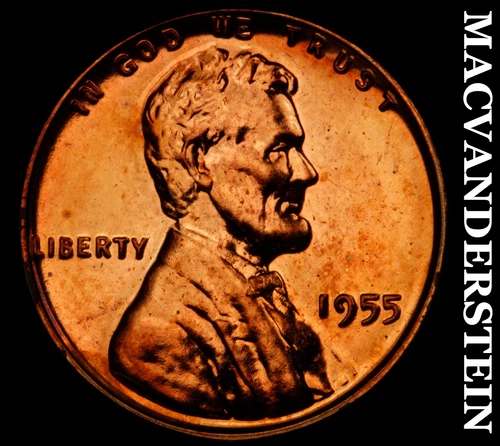 1955 Lincoln Wheat Cent- Choice Gem Proof Luster No Reserve #i9137