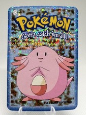 Chansey #113 - Vintage Vending Machine Prism Sticker 2000 - Pokemon Card