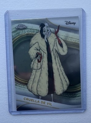 2025 Topps Chrome Disney Cruella de Vil #103 Base 101 Dalmatiner Non-Sports Card