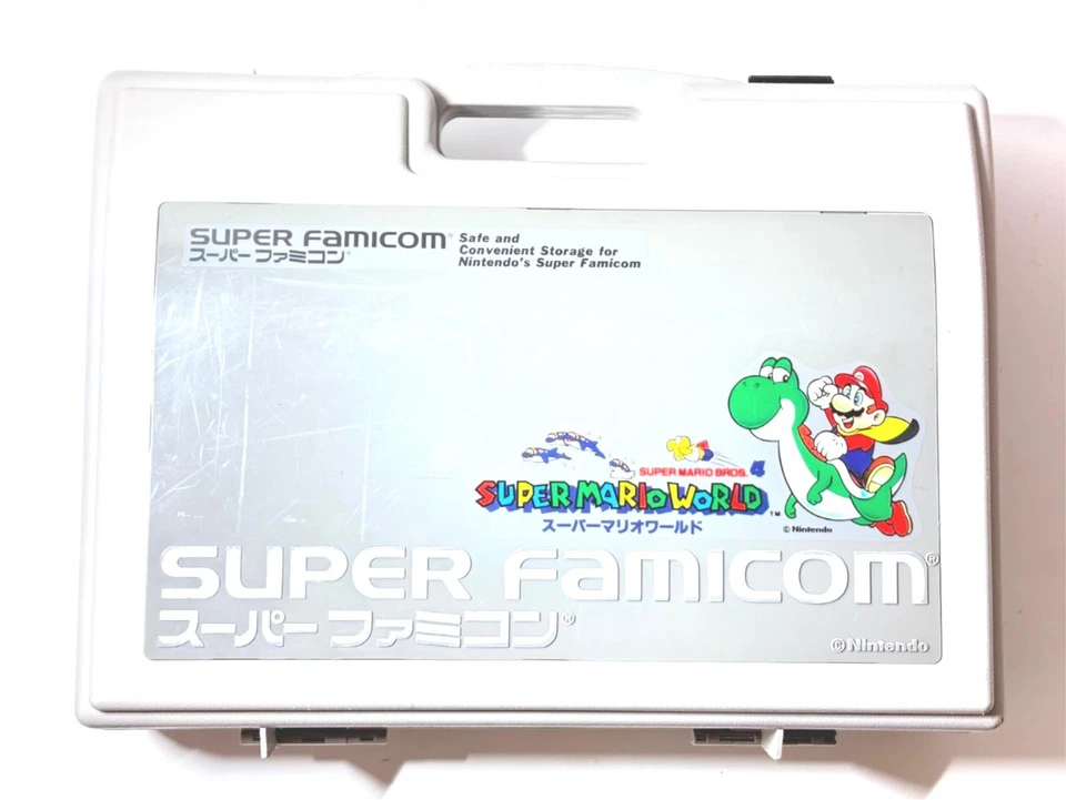 Nintendo Super Famicom Gioco Lotto W/Console Accessori Mario Kirby Dbz St - Immagine 2 di 4