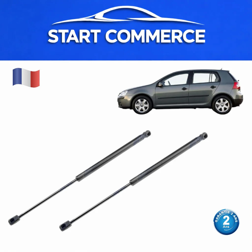 Vérins de hayon Golf 5 pour réparer un coffre lourd qui tombe référence 1K6827550D