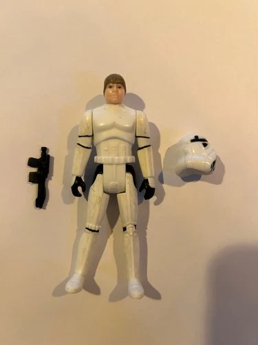 Original Kenner Luke Skywalker Stormtrooper ROTJ POTF 1983 Last 17 Action Figure