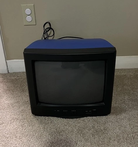 Retro Gaming CRT TV TCL 14001 BLUE  13”