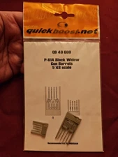 Quickboost 1/48 Northrop P-61 A Black Widow Gun Barrels QB 48 080 Kit: Monogram