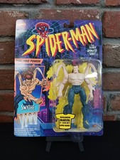 NIB 1994 Toy Biz Marvel Spider-Man Animated Series Smythe Action Figure