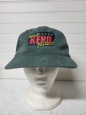 Vintage 90s That Keno Place Kansas Lottery Strapback Hat Cap Headshots
