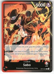 Sabo (004) Leader - Carrying On His Will OP13-004