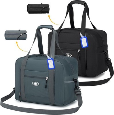 BAGZY Handgepäck 40x30x20 Wizz Air Faltbare Reisetasche 25L für Herren & Damen