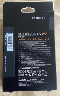 Samsung 870 EVO 2TB SATA 2.5インチSSD 870 EVO SATA 2.5 inch 2TB SSD | Samsung US