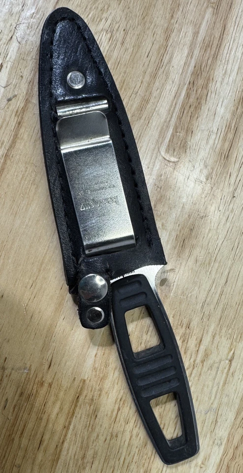 Kershaw Amphibian Boot Knife with Locking Sheath #1006 - 4" Japanese Blade  - Image 2 of 4