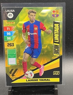 2023-24 Panini AXL Lamine Yamal Edicion Limitada Gold Rookie Spanien-exklusiv RC