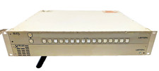 Leitch XPlus and 16X1p w/VSM 16X1+ w/2x ASM 16X1A2 Programmable Routing Switcher