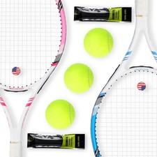 Tennis Racket for Adults, 2 Player 27 inch Speed Tennis Racquet Acceptable fo...