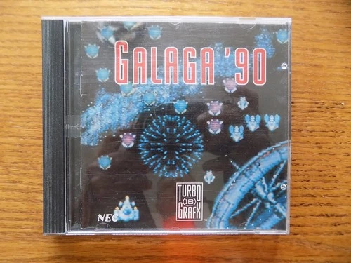 Galaga '90 (TurboGrafx-16, PC Engine 1989) Tested and works great!