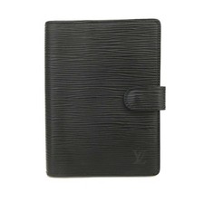 EGA Louis Vuitton Epi Agenda PM Leather Notebook Cover Black/3CD0329