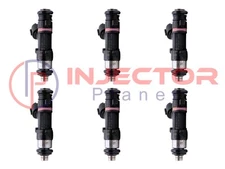 Set of 6 Bosch 0280158007 injector 05-07 Nissan Frontier 4.0L VQ40DE 166007S000