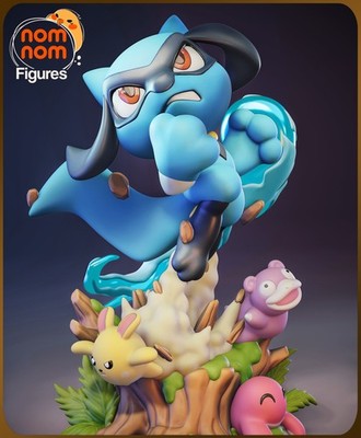 Chibi Scale Punch Practice High Quality Unpainted Resin Garage Kit