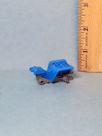 LEGO City Part #30187c00b -Blue Tricycle Body Top & Dark Grey Chassis -Scratches