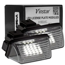 VINSTAR LED Kennzeichenbeleuchtung für CITROEN C3 C4 C5 Berlingo Saxo Xsara I