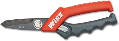Crescent Wiss 10'' Titanium Coated Shop Shears - W10TM,Black Pack of 1, Black 
