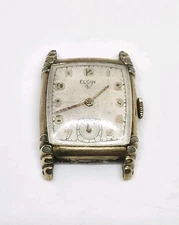 Vintage Elgin 673 17J 10K RGP Mechanical Wrist Watch For Repair