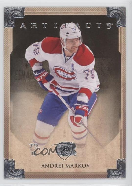 2013-14 Upper Deck Artifacts Andrei Markov #6 0a1