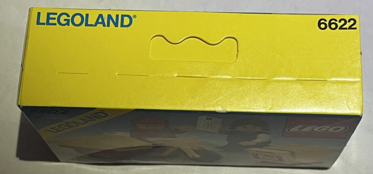 LEGO 6622 LEGOLAND Postbote mit Motorrad , NEU UND UNGEÖFFNET -Rarität von 1984