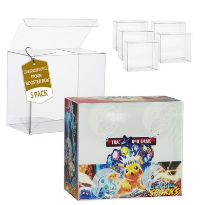 0.5mm PVC Display Case for Pokmon Booster Box Dustproof Scratch Resistant  US | eBay
