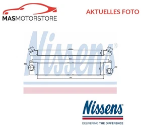 LADELUFTKÜHLER KÜHLER LADELUFT NISSENS 96623 P FÜR FIAT DUCATO