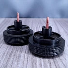 Technics SL-1600 MK2 Turntable OEM Feet Lot of 2