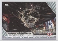 2020 Opening Day Team Traditions and Celebrations Baseball Bat Chandelier 00eu
