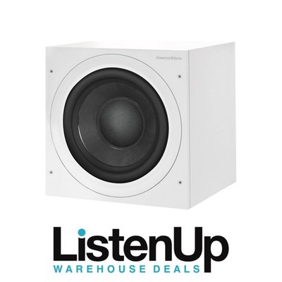 Bowers & Wilkins ASW608 - 8'' Compact Powered Subwoofer (Matte White)
