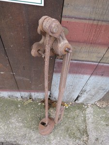 Détails Sur Ancien Bras Pompe A Eau A Main Jardin Jardinage Old Water Pump