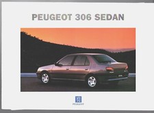 Peugeot 306 Sedan 1994-95 UK Market Portfolio Sales Brochure SL SR ST