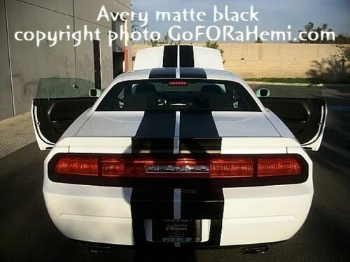 10" 3M listras de corrida vinil envoltório gráfico de corrida adesivo listra 36 pés - Imagem 2 de 4