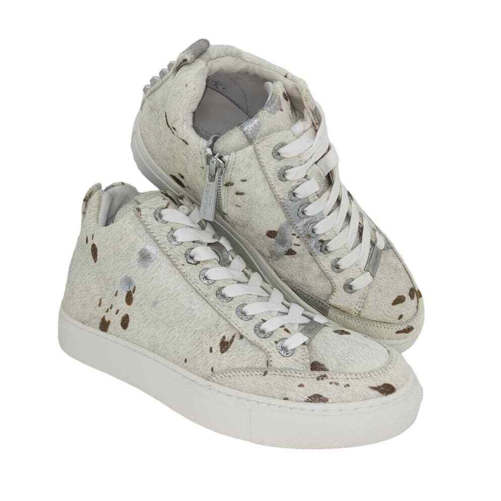 Sneakers JSlides da donna pony tinte capelli e pelle di design polpaccio taglia 5 1 2M