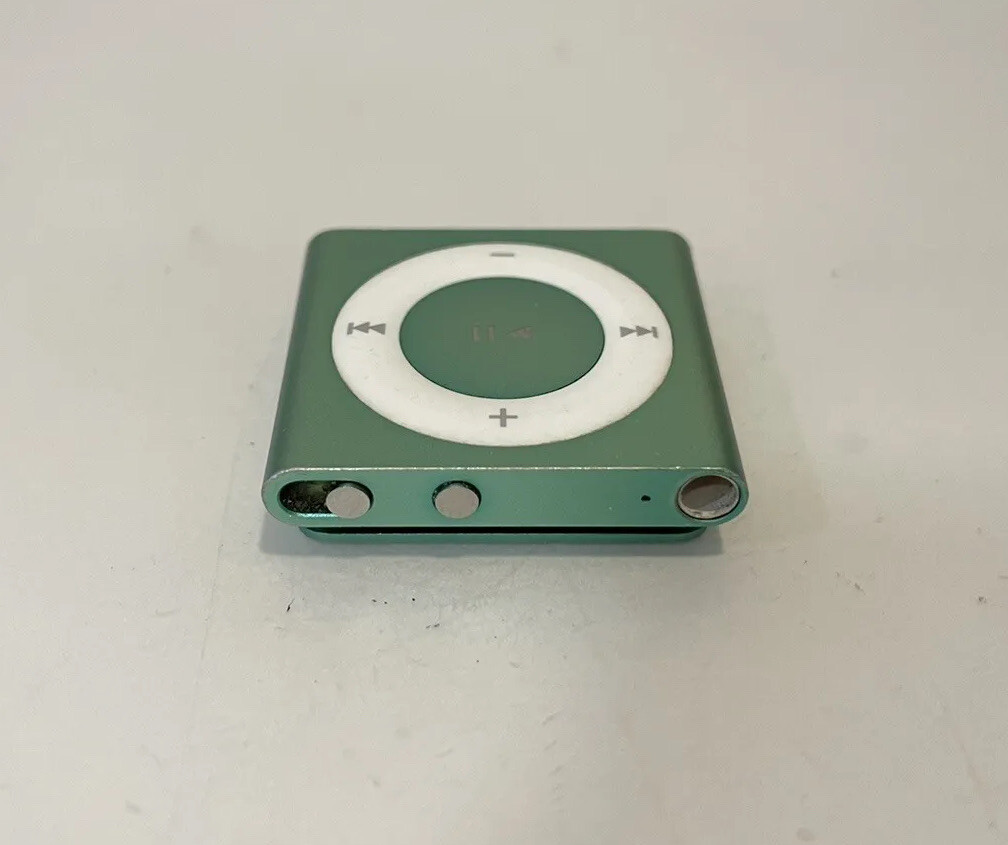 iPod shuffle　Green Apple iPod shuffle 4th Generation Green (2 GB) Works Great