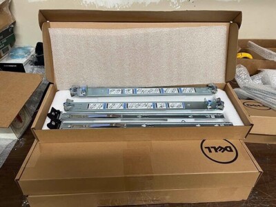NEW PAIR : DELL 05RN1M RACK RAIL KIT for: 5RN1M N3024F N3048 N3048 N3024 N3024P