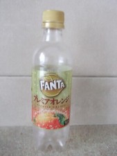 FANTA PREMIER ORANGE from JAPAN 2021 empty plastic bottle 380ml with cap