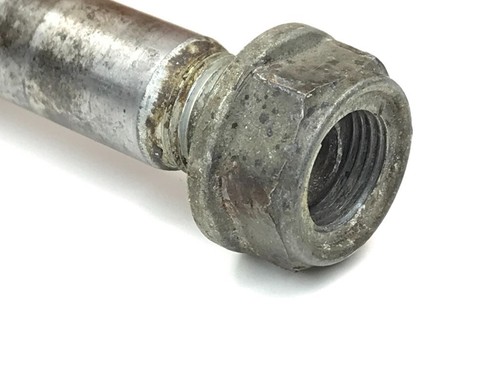 98 Honda CR 500 250 125 CR500 OEM Rear Wheel Axle Bolt Shaft Nut - Picture 2 of 5