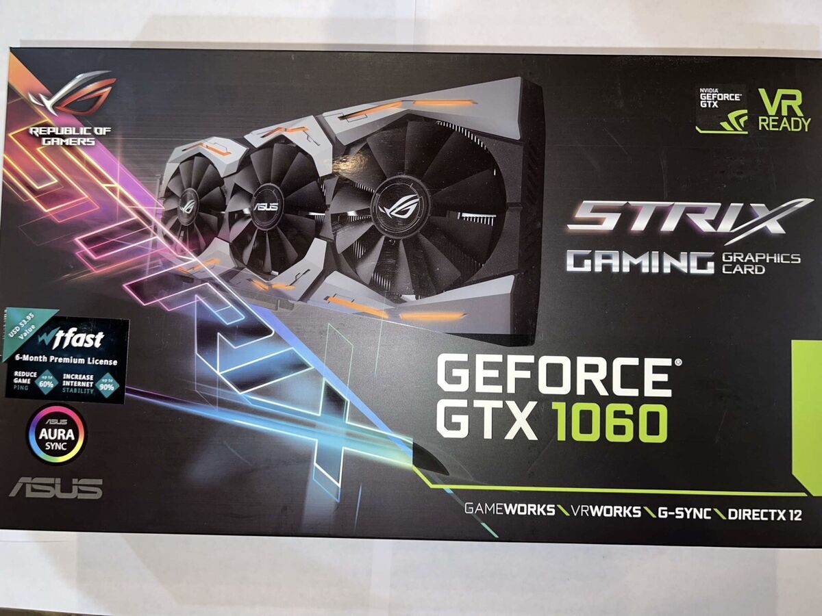 ASUS ROG STRIX GTX1060 ASUS ROG STRIX GTX1060