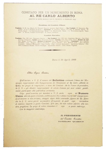Carlo Alberto - Roma, 14 Marzo 1900 - Inaugurazione del monumento al Re - Picture 12 of 12